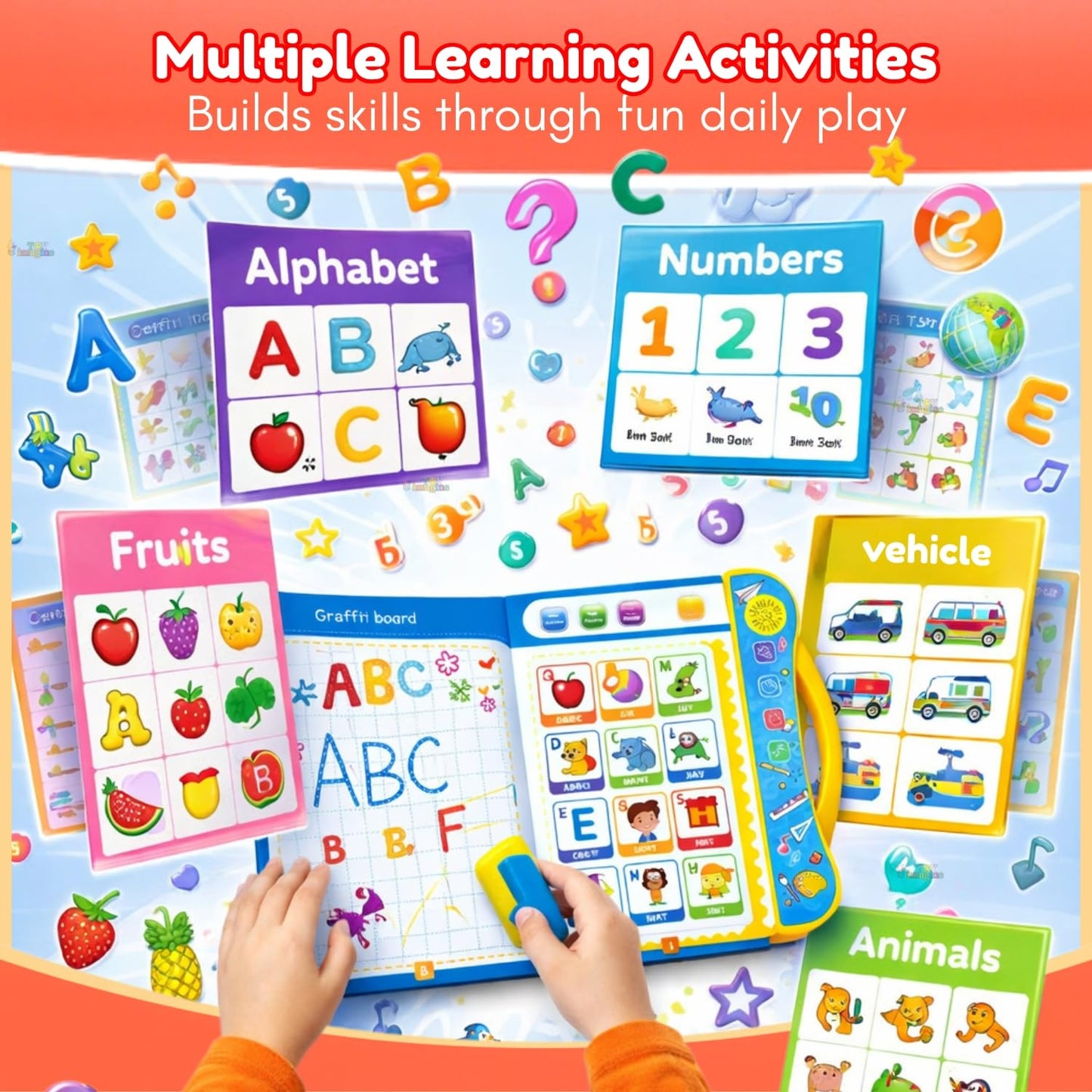 Advanced Sound Learning Book for Kids (Latest Model & Advance Features)