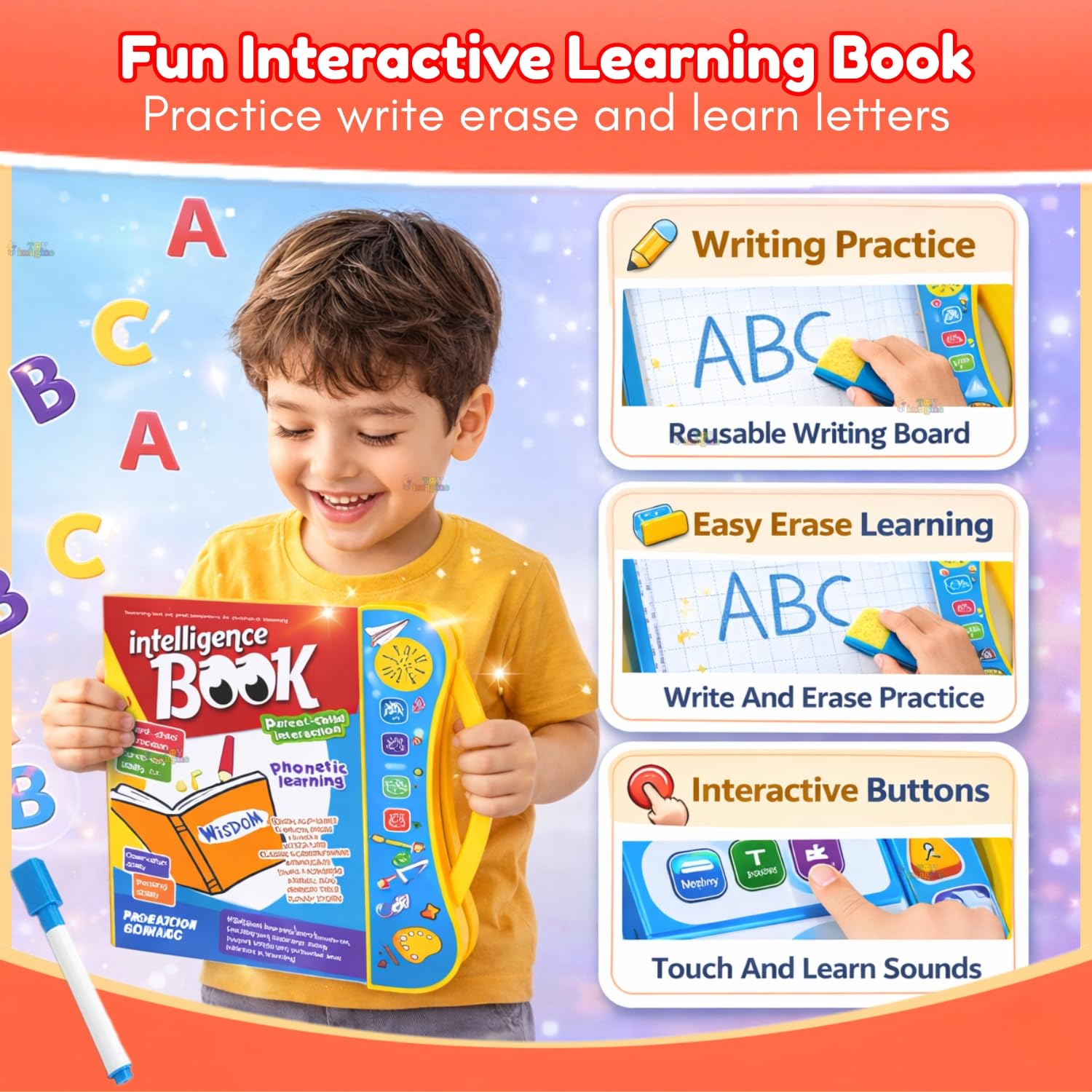 Advanced Sound Learning Book for Kids (Latest Model & Advance Features Beyond Regular Sound Books)